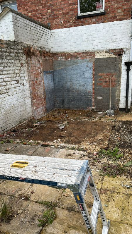Project Alpha — during the works
