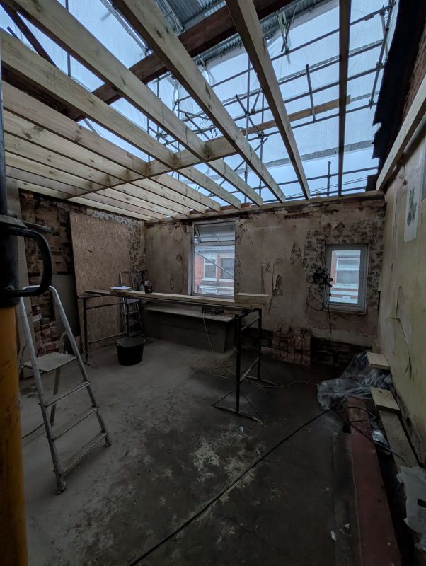 Project Swan — during the works
