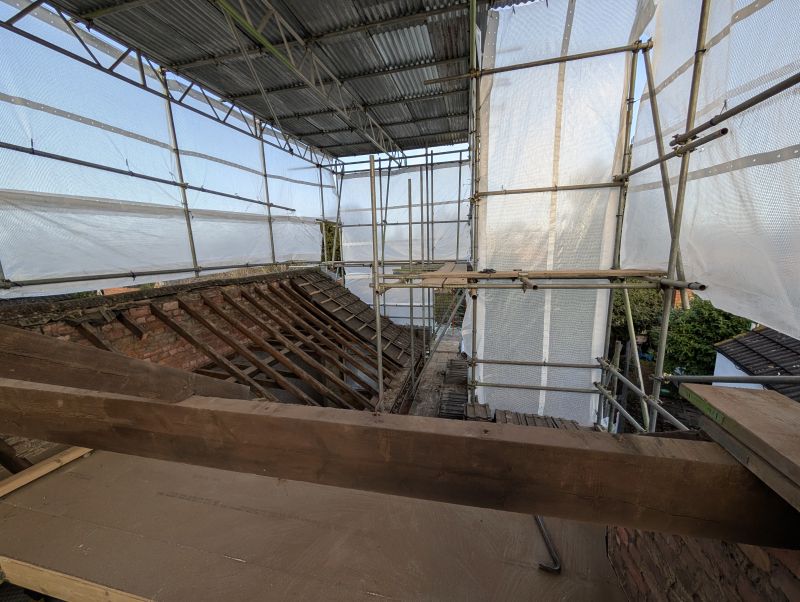 Project Swan — during the works