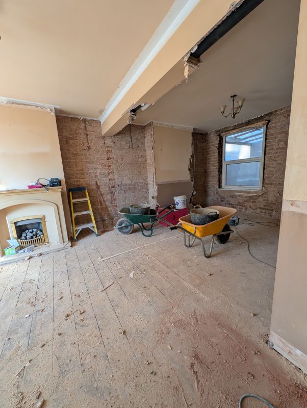 Project Filip — during the works