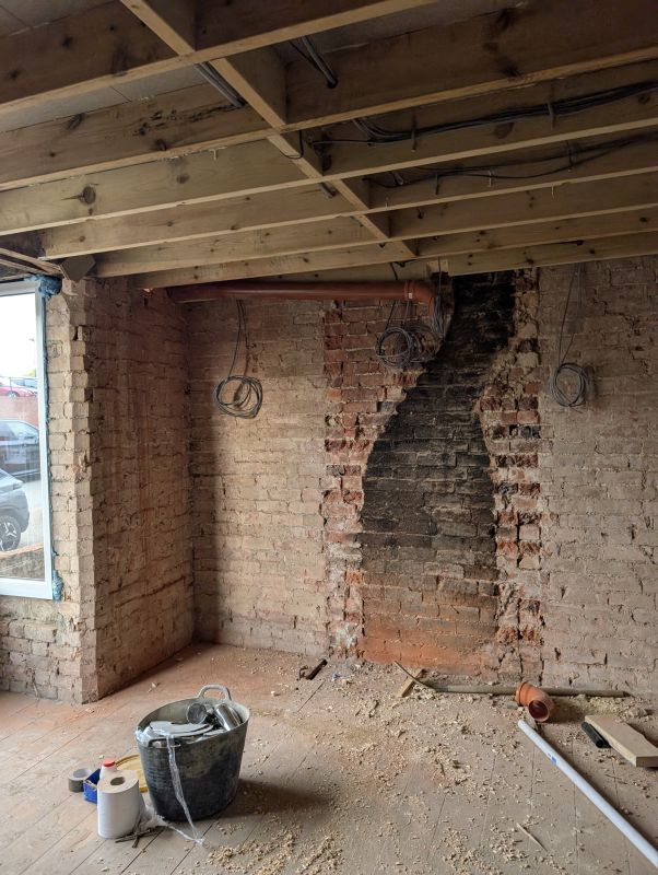 Project Filip — during the works