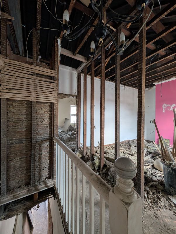 Project Jan — during the works