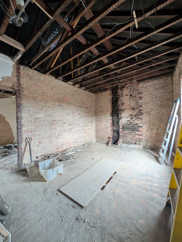 Project Jan — during the works