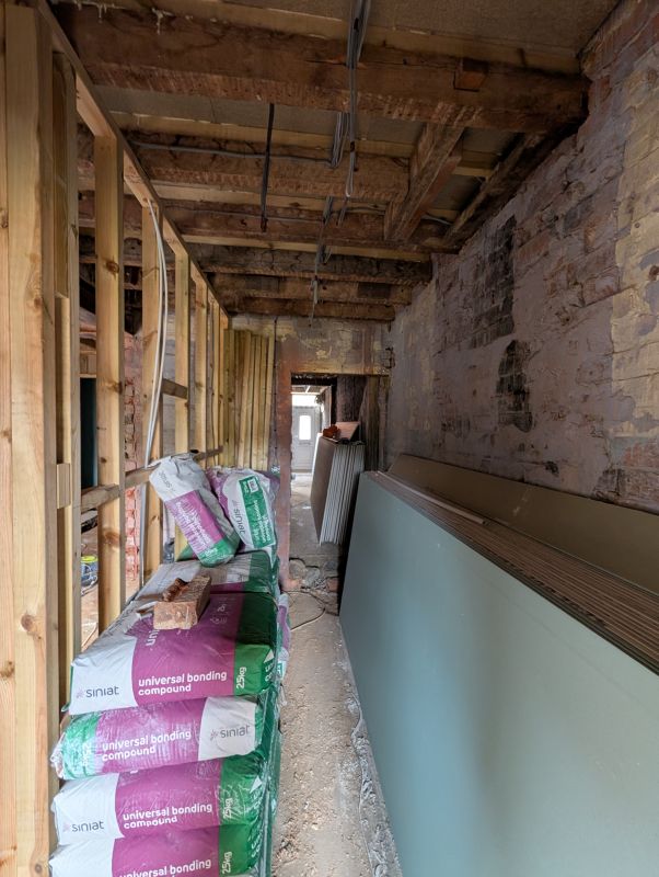 Project Zoska — during the works