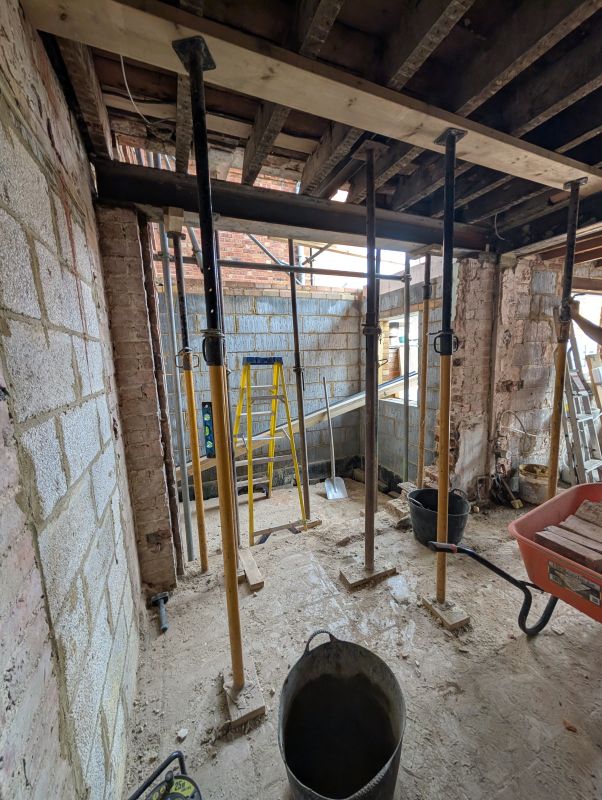 Project Zoska — during the works